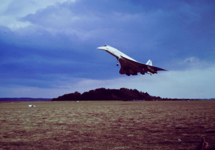 Concorde au dessus de Falaise
