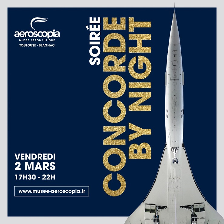 Concorde by night