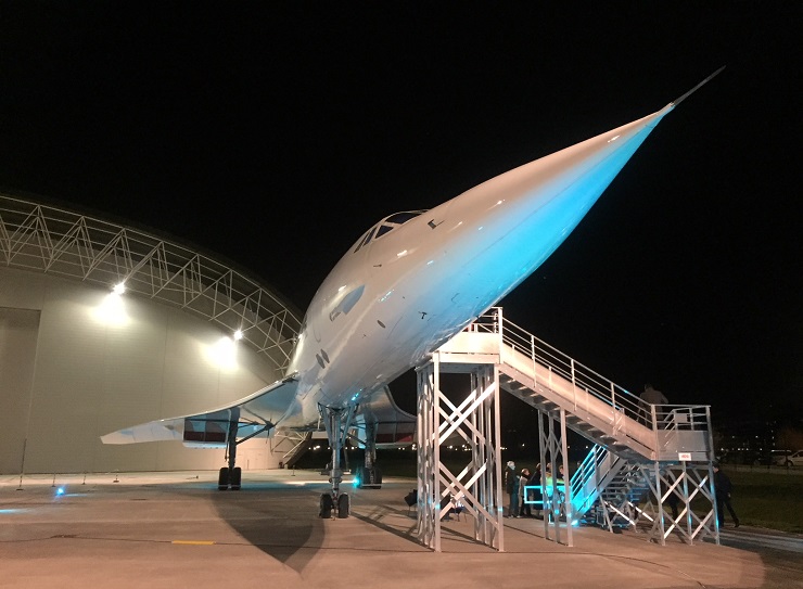 Concorde by night