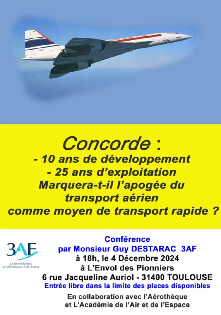 04 Juillet 2024 : Vitrine Concorde sur Dinan