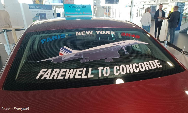 26 Septembre 2025 : Paris - New York en Concorde sur Brest 