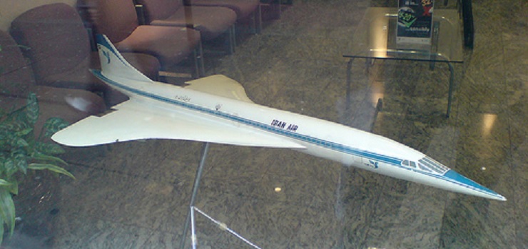 Maquette Concorde IRAN AIR
