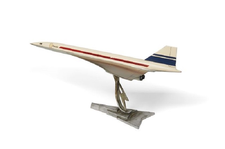 Maquette Prototype Concorde (1/100) années 60