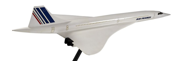 Maquette Concorde AEROSPATIALE 1/100