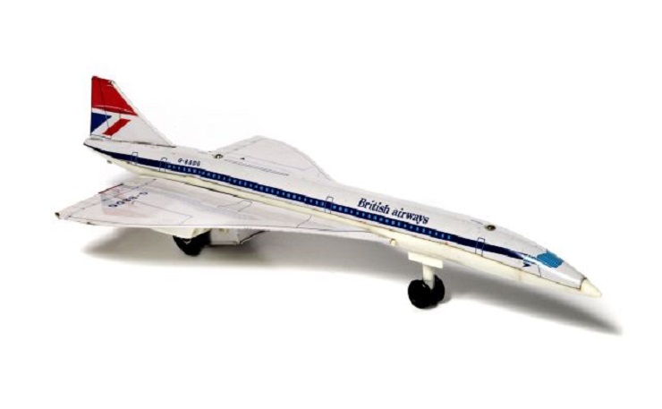 Jouet Daiya en tôle "British Airways" (1/125)