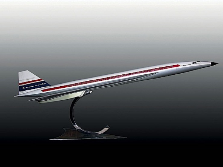 Maquette Prototype Concorde années 60