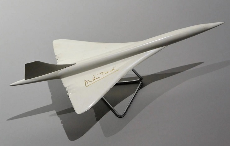 Maquette Concorde - Turcat (échelle 1/100)