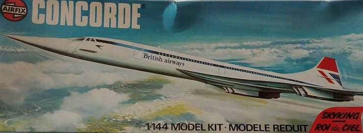 Maquette Concorde airfix British Airways ou Air France (1/144)