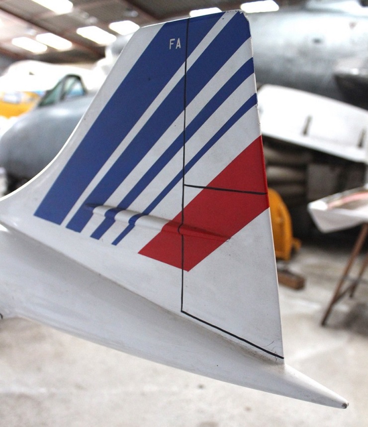 Maquette Concorde Air France F-BVFA (Echelle 1/25)