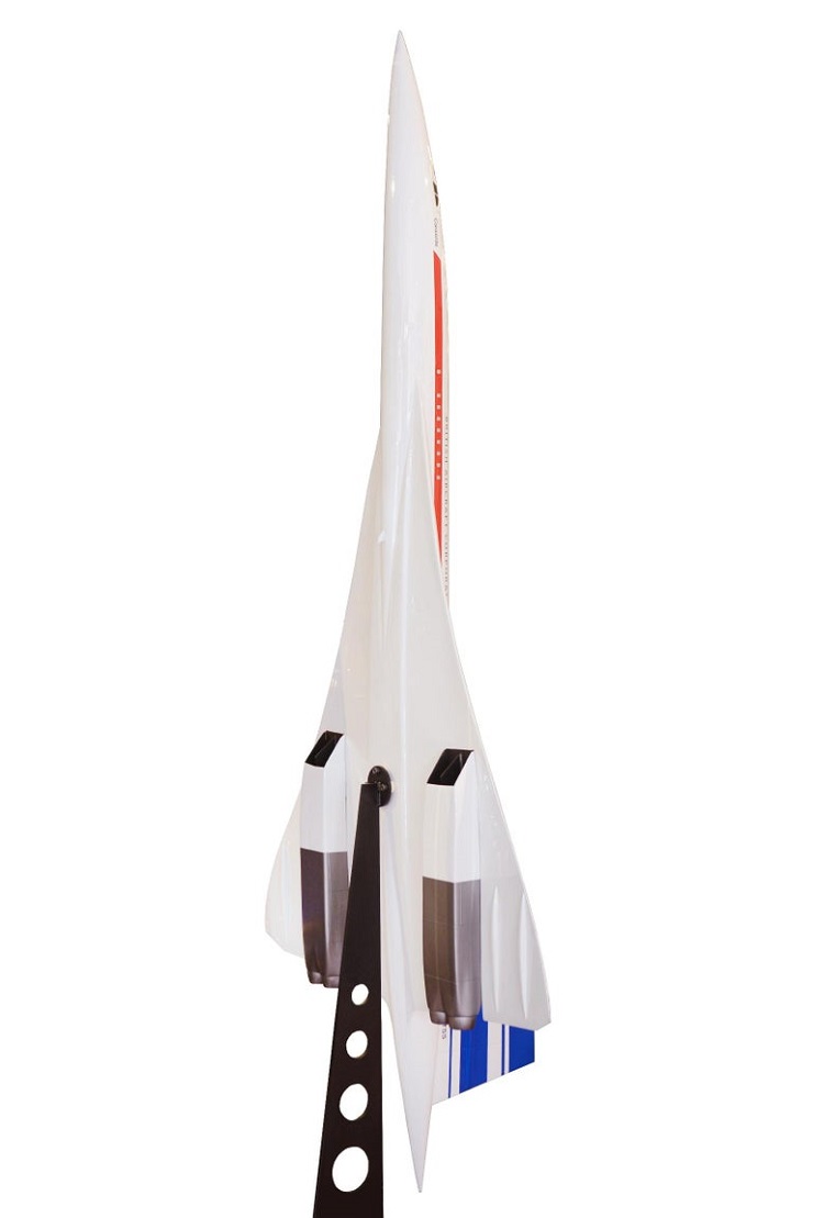 Sculpture modèle Concorde en résine de haute qualité