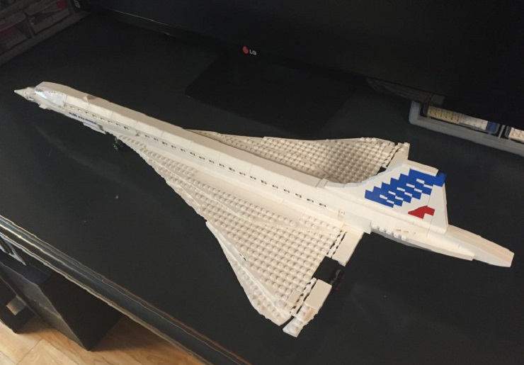 LEGO Jouet Concorde en plastique