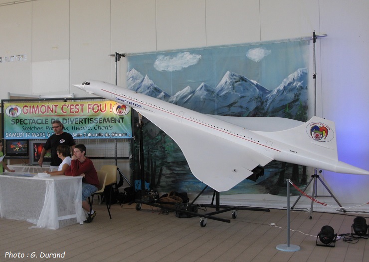 Maquette Concorde "Gimont" (1/10) 