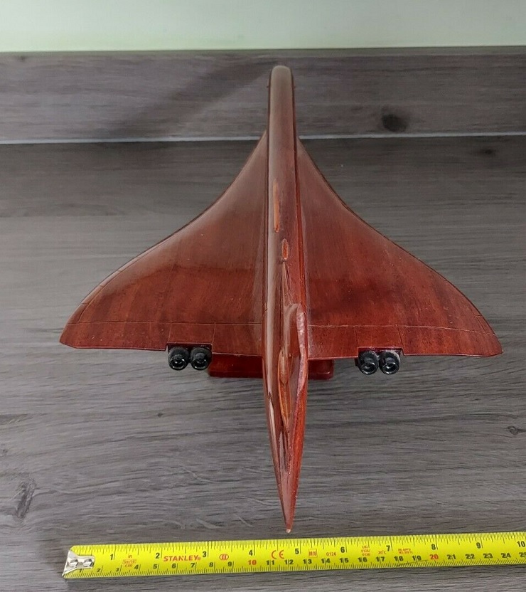 Maquette Concorde bois