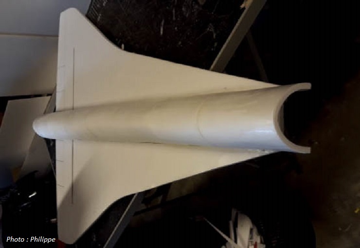 Maquette volante de Concorde Air France (échelle 1/31)