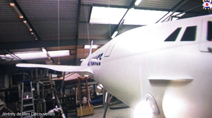 Grande maquette Concorde Air France (échelle 1/5) 