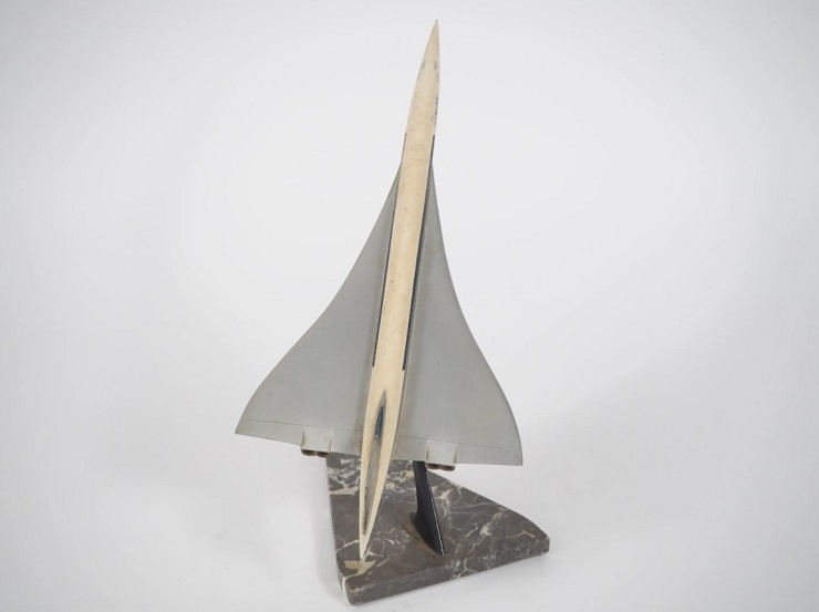 Maquette prototype FRADET Concorde en métal (Echelle 1/125)