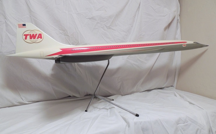 Maquette Concorde TWA
