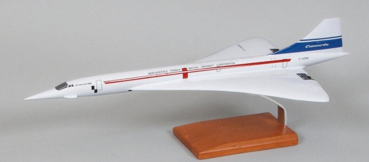 Maquette Concorde G-AXDN