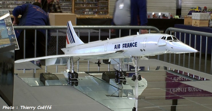Maquette Concorde heller 1/21