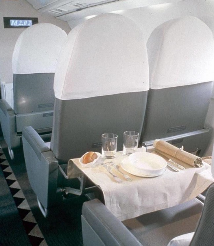 Fuselage : moquette (Signature Andrée Putman)