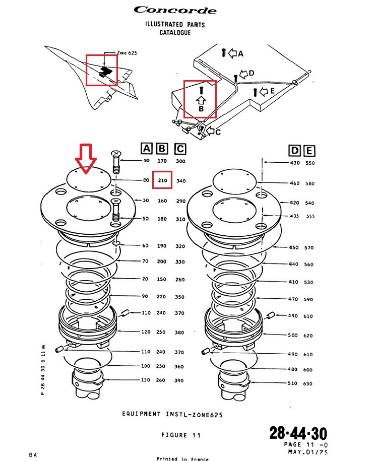 Réservoir : Plaque identification sonde réservoir 7