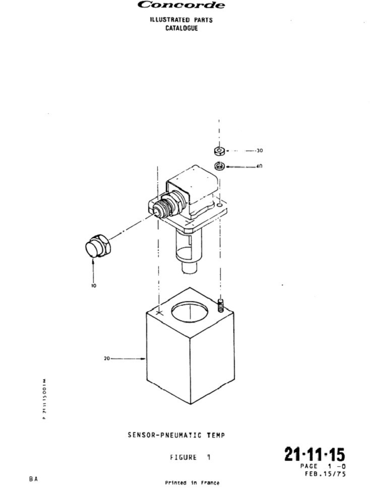 Nacelle : Capteur pneumatique de température