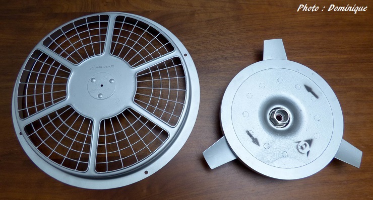 Ensemble ventilation des freins carbone - (Cooling fan)