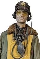 Pilote de chasseur de bombardier P-47 (Année 45)