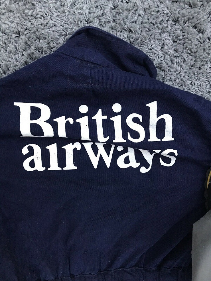 Page N°185 : Combinaison d' Ingénieur au sol - British Airways (Années 70) 