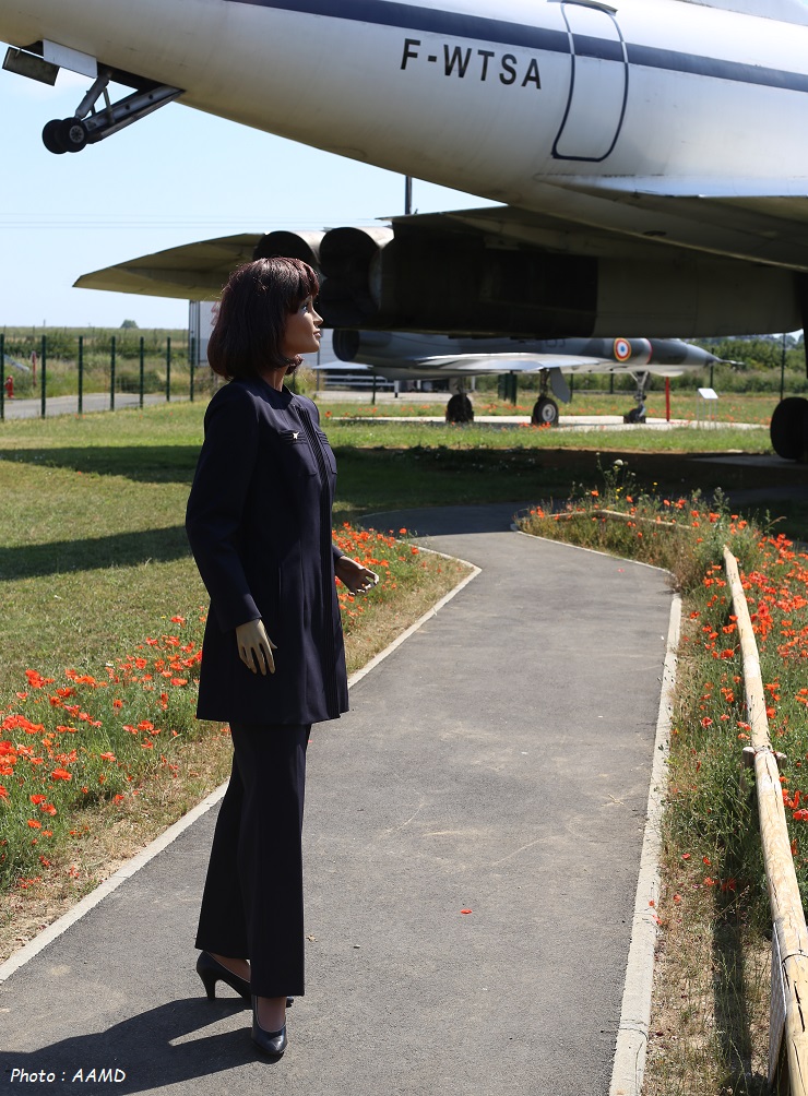 Mannequin Hôtesse de l'Air Concorde