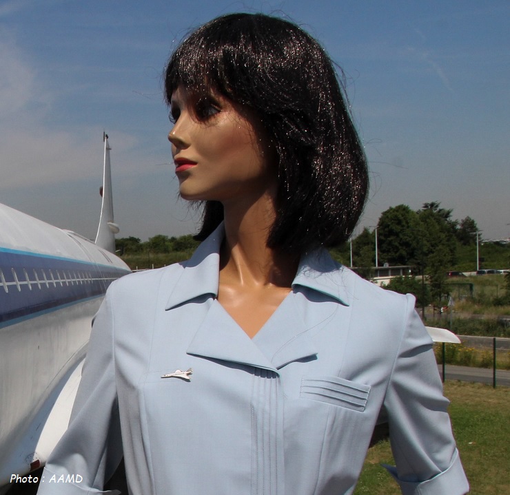Mannequin Hôtesse de l'Air Concorde
