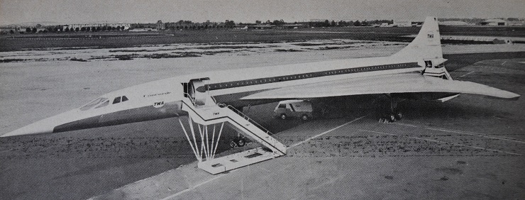 Maquette Concorde 1967