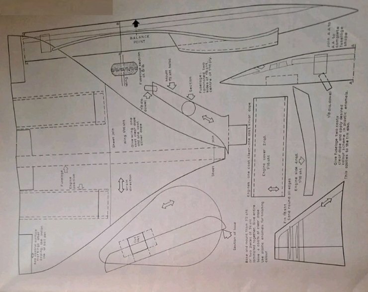 Maquette meccano 1965
