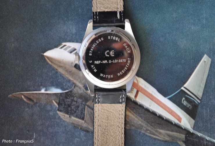 Montre "Concorde" de la revue aéronautique "Mach1" N°3
