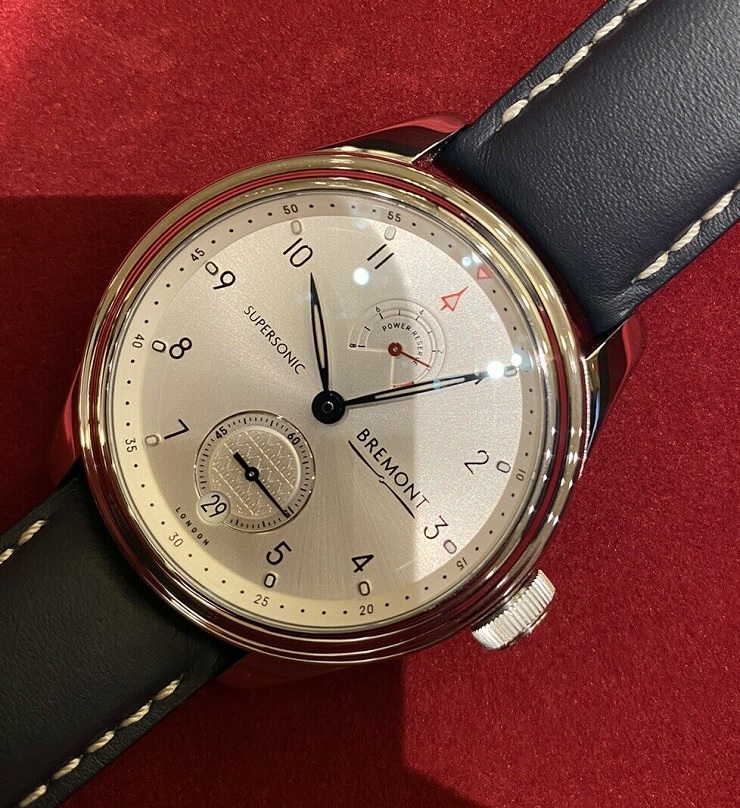 Montre BREMONT Or blanc Supersonique