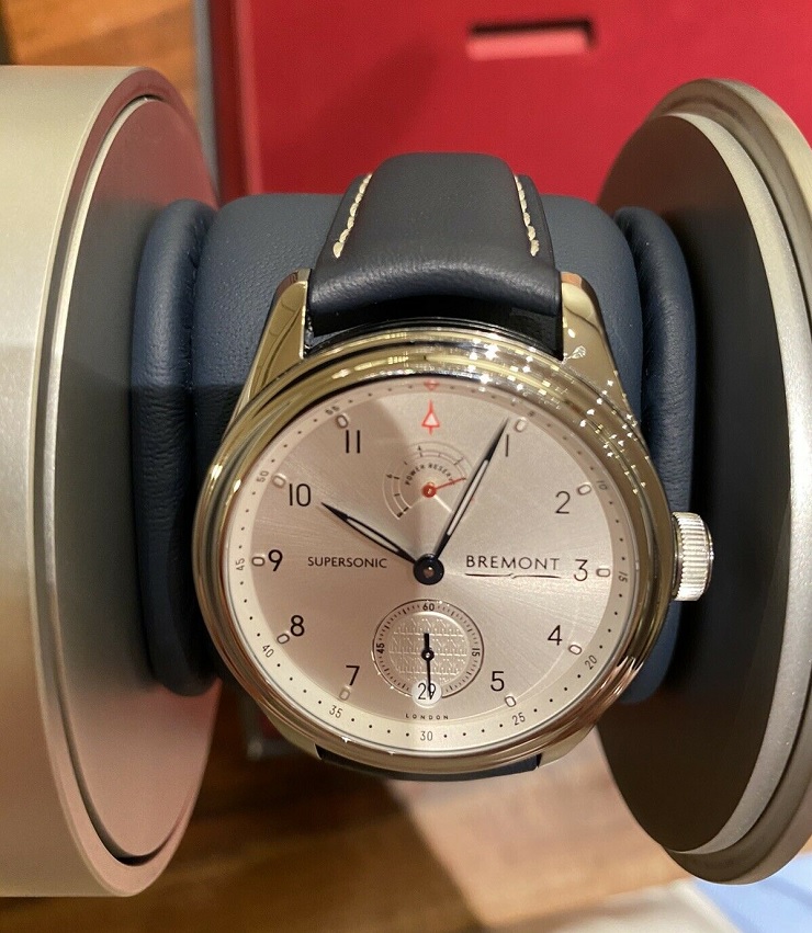 Montre BREMONT Or blanc Supersonique