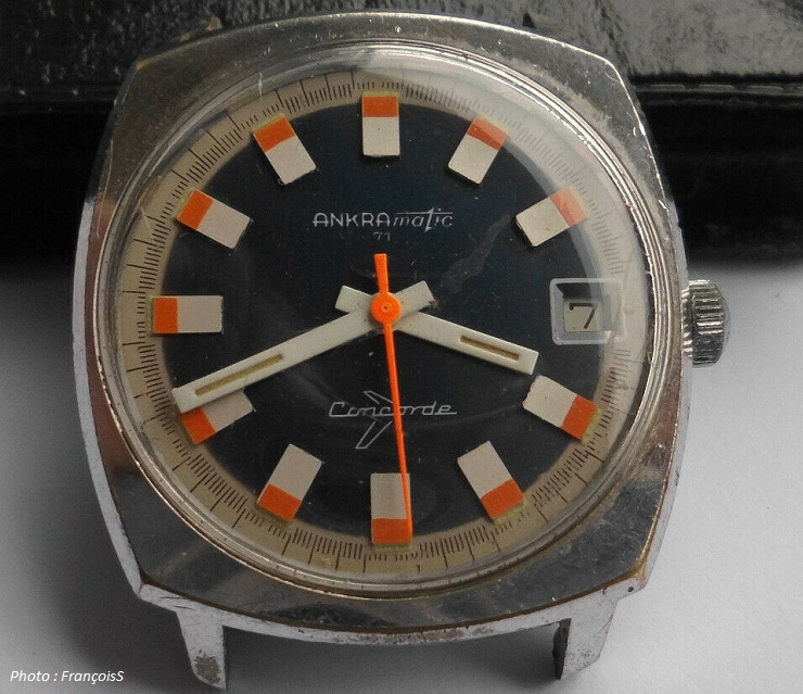 Montre de marque ANKRA - ANKRAMATIC 71 Concorde 