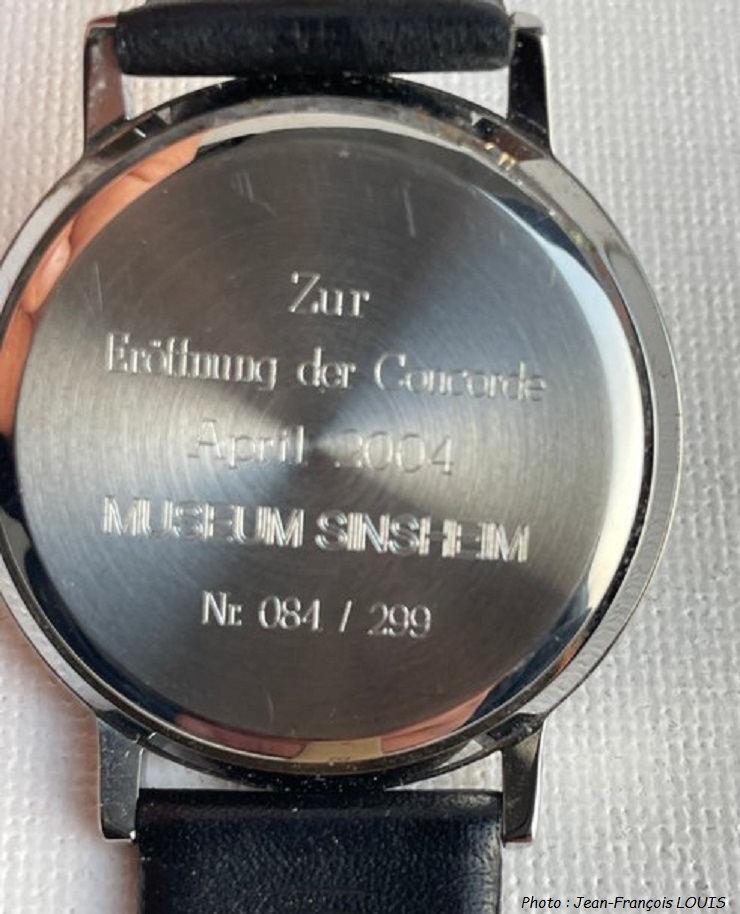 Montre Concorde du Musée Auto & Technik de Sinsheim (2004)