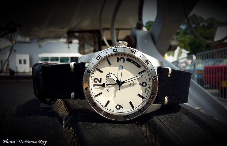 SSC-101 24h GMT, All Stainless Steel & Cream