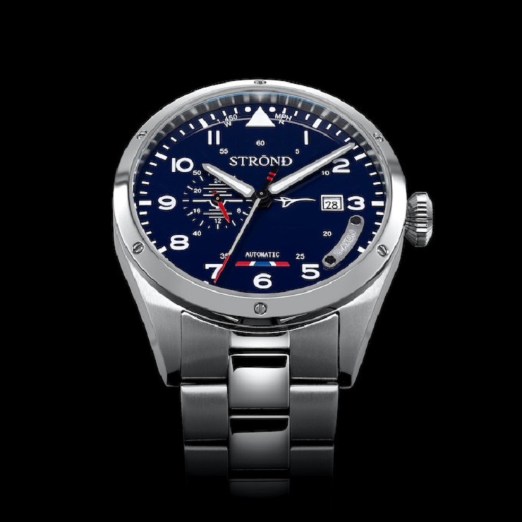 Montre STROND - Automatic G-AXDN (Bleue)