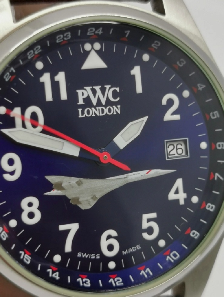 Montre WENGER Concorde (Premier vol commercial en 1976)