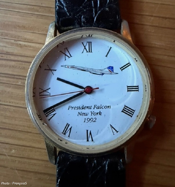 Montre Concorde - British Airways - Tour du Monde (1992)