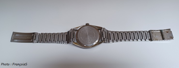 Montre Albion Space Travel X05 Concorde (1976) - Fond Silver