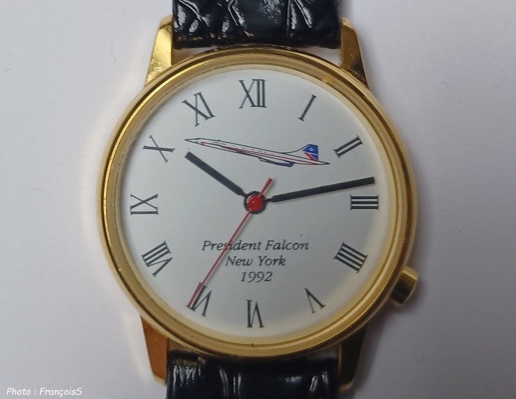 Montre Concorde - British Airways - Tour du Monde (1992) - Modèle Femme