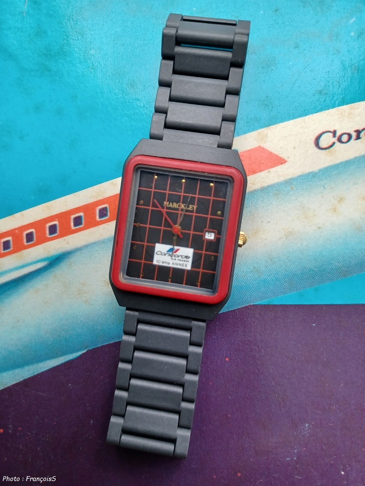 Montre Concorde Air France MarckleyMontre Concorde Air France Marckley