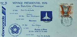 N°5 Voyage Présidentiel 1976 aux USA F-BVFA /  17 au 22 mai 1976