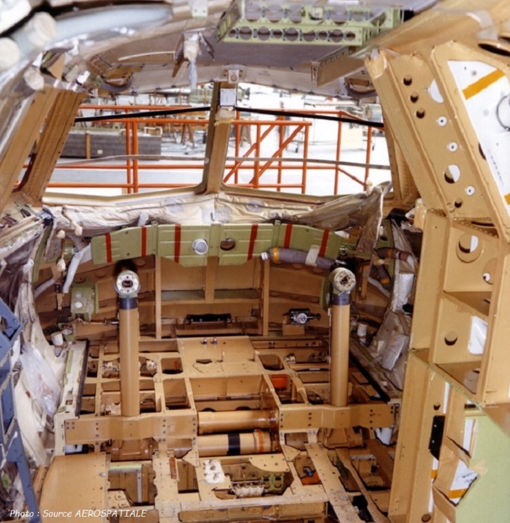 Structure cockpit Concorde