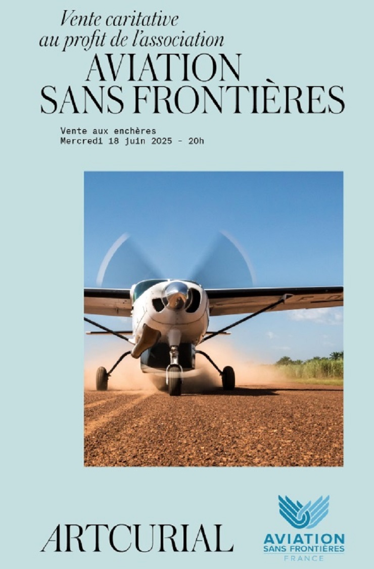 18 Juin 2025 : Vente au profit de l’association Aviation Sans Frontières