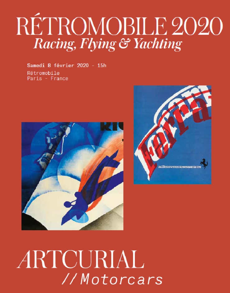 "Racing, Flying & Yachting Rétromobile 2020"