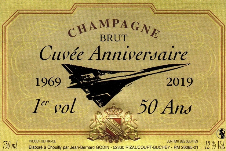 Champagne - Commémoration des 50 ans du 1er Vol (2019) 